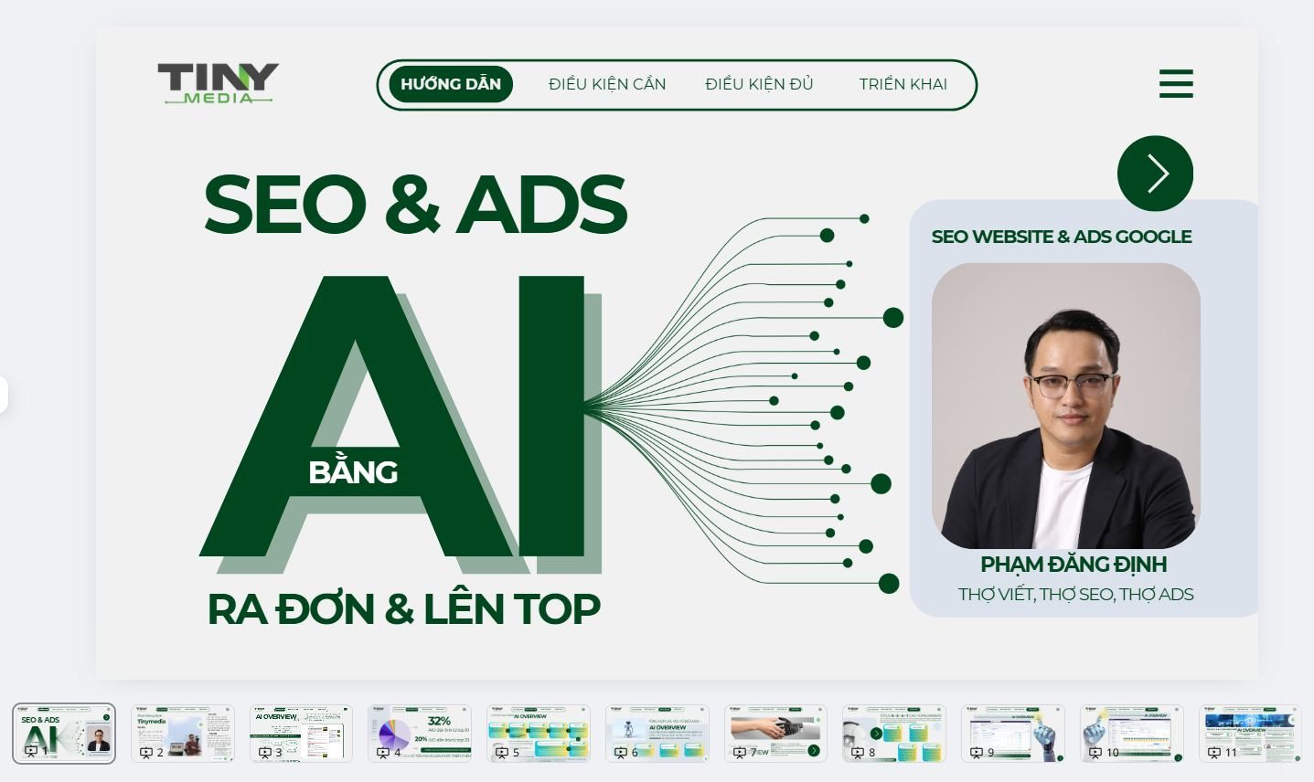 Khóa học Seo website Ai & Chuyển Đổi