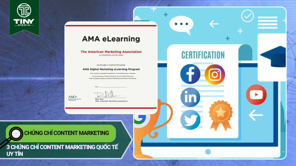 Chứng chỉ content marketing