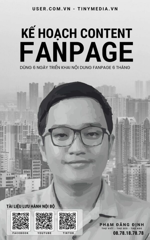 EBOOK Kế Hoạch Content Fanpage