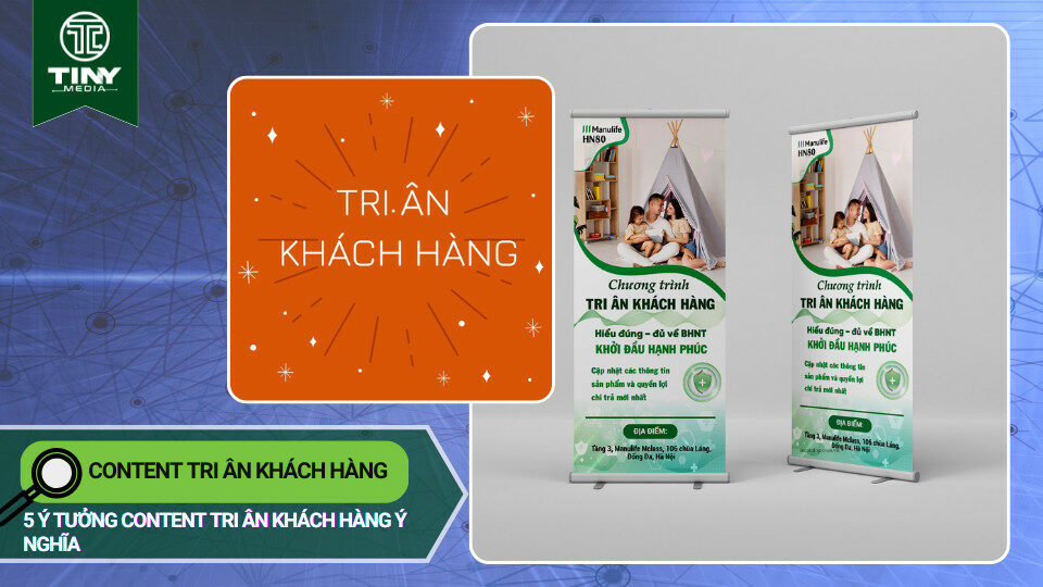 Content tri ân khách hàng