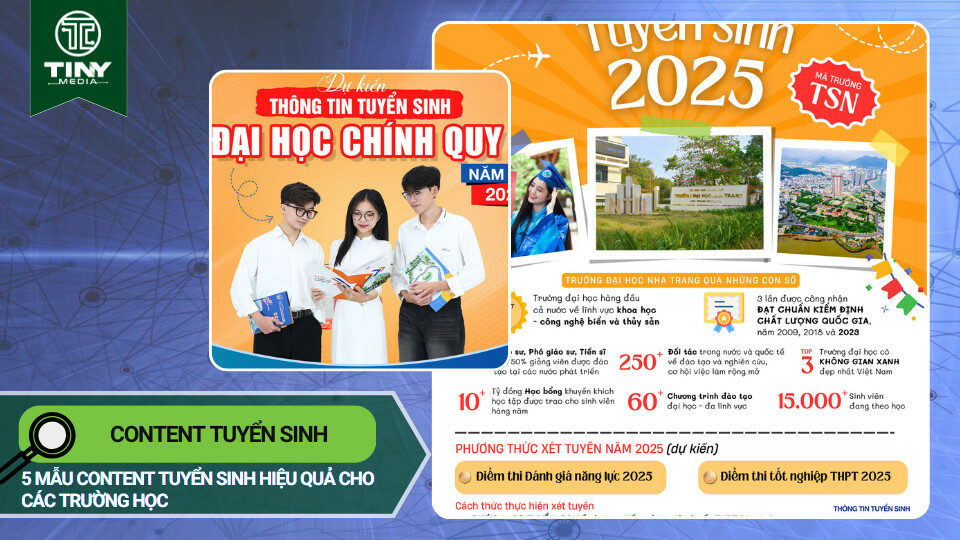 Content tuyển sinh