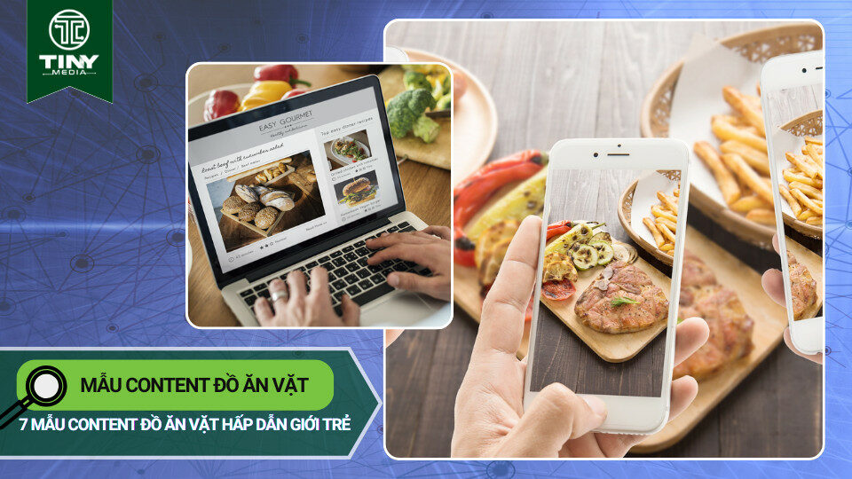 Mẫu content đồ ăn vặt