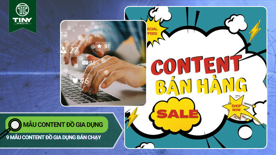 Mẫu content đồ gia dụng