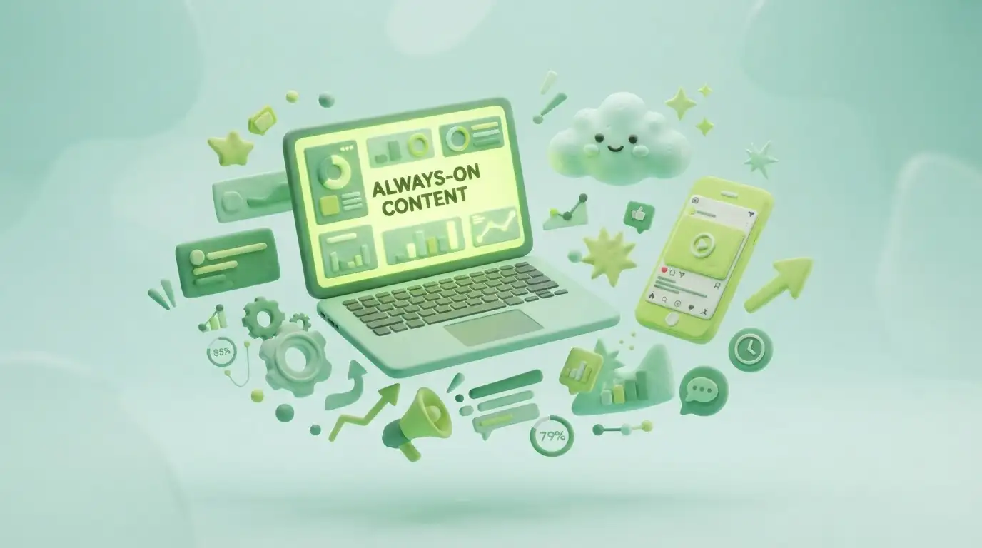 Always-On Content duy trì sự hiện diện thương hiệu