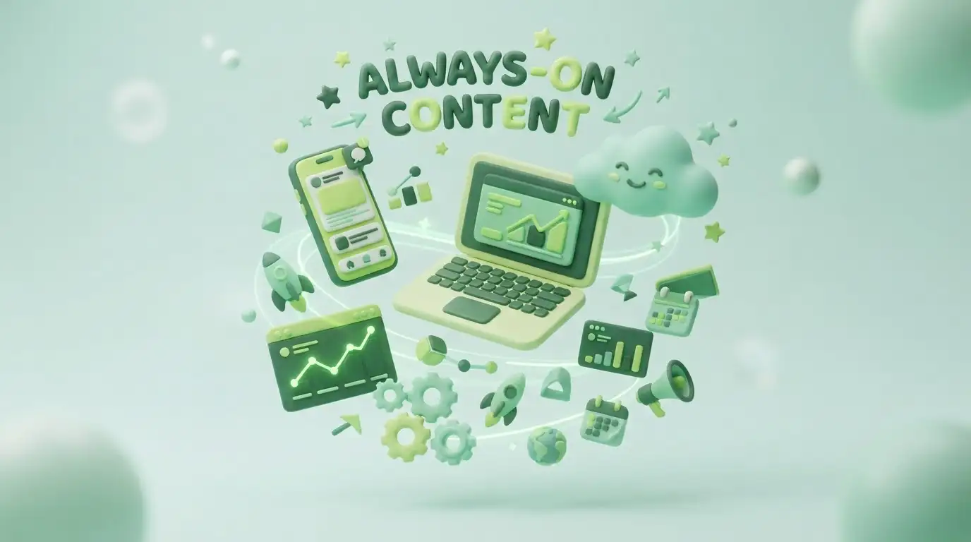 Quy trình thực thi Always-On Content đa kênh