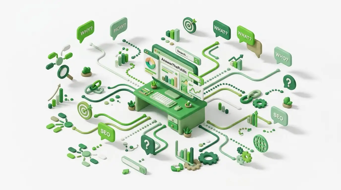 AnswerThePublic xuất dữ liệu từ khóa phục vụ Topic Cluster