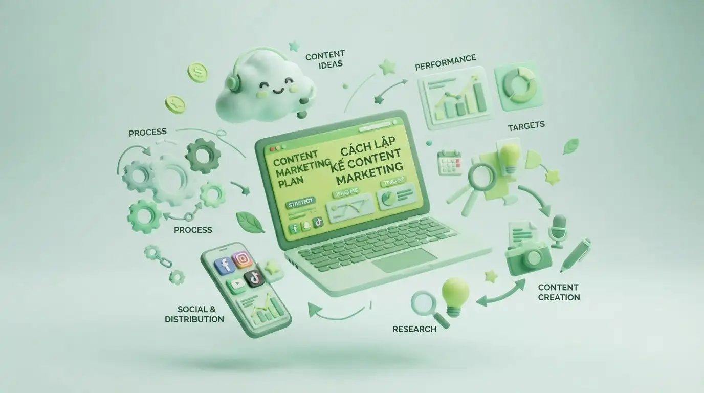 Cách Lập Kế Hoạch Content Marketing toàn diện