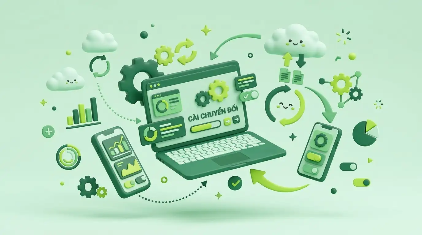 cài chuyển đổi cuộc gọi và nhắn tin website