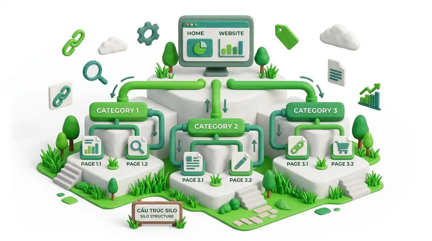 cấu trúc silo chuẩn seo