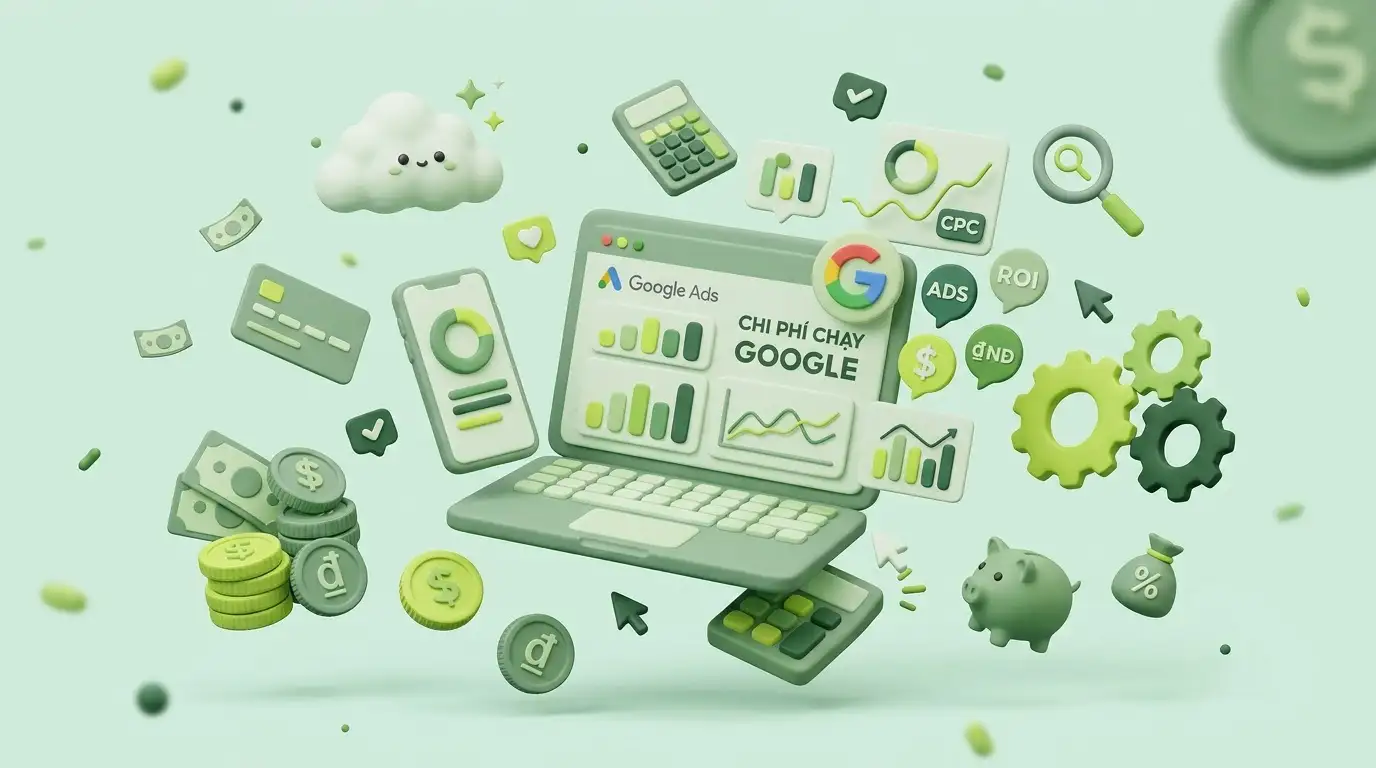 Cơ chế tính chi phí chạy Google dựa trên đấu thầu và điểm chất lượng