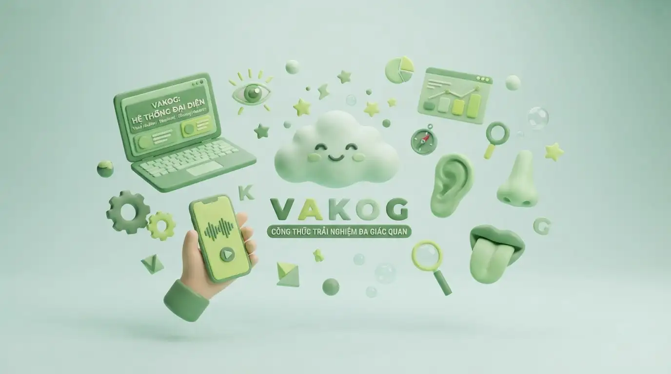 Mẫu bài viết ứng dụng phương pháp VAKOG đa giác quan