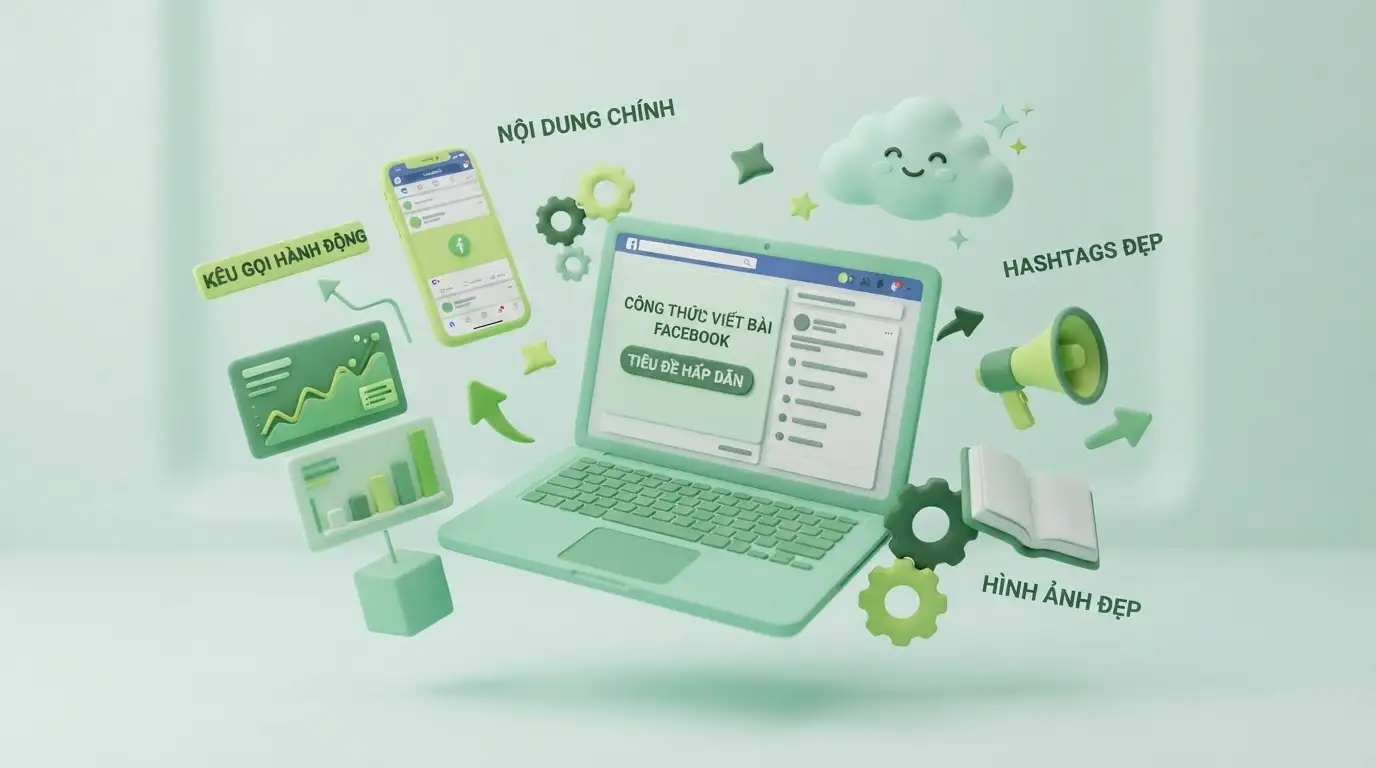 Công thức viết bài Facebook thu hút tương tác
