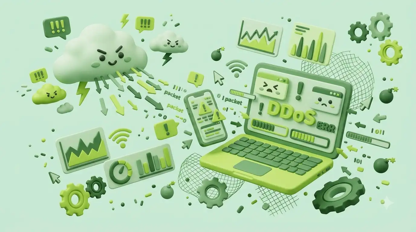 DDoS tấn công mạng quá tải máy chủ