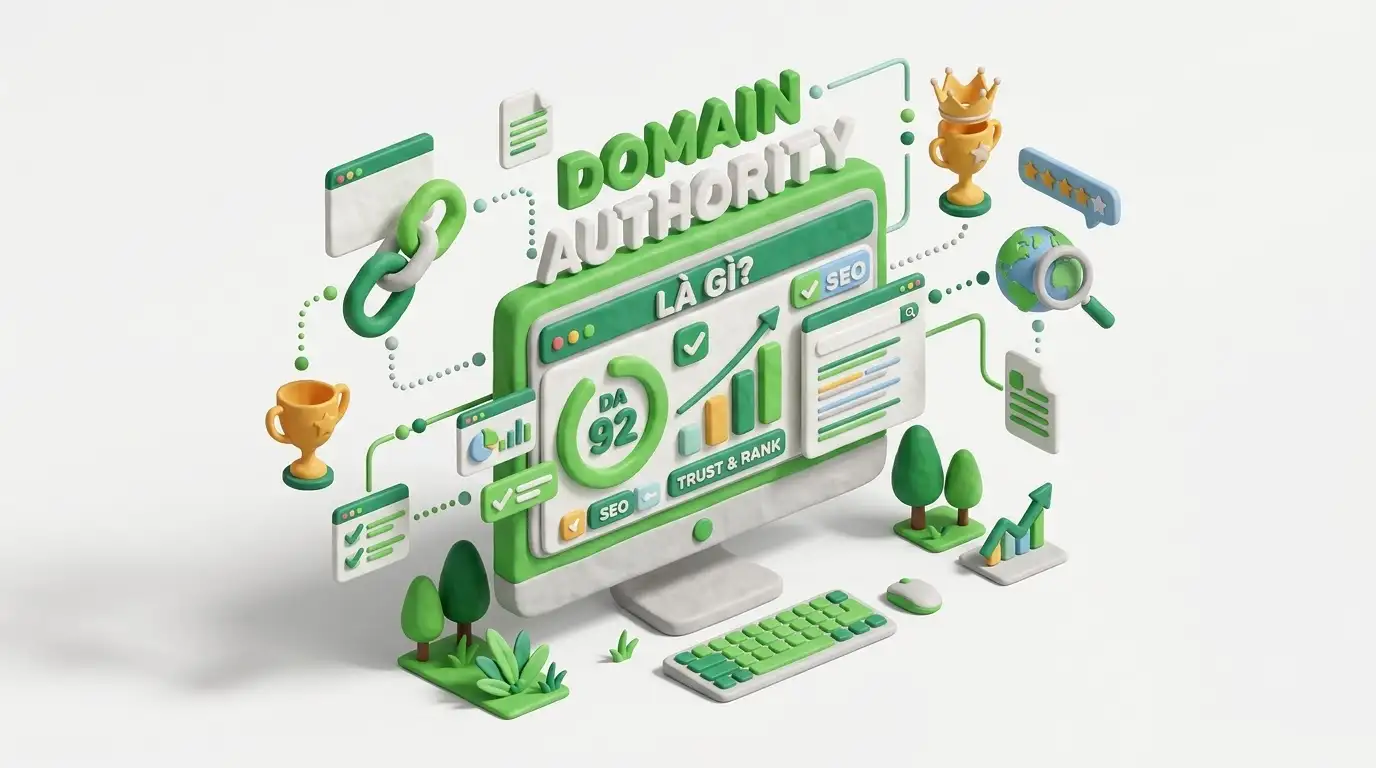 Domain Authority là gì trong SEO tổng thể