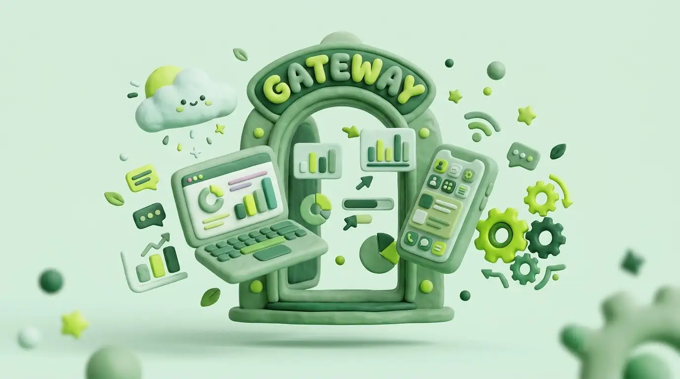 Mô hình Gateway kết nối mạng nội bộ ra Internet