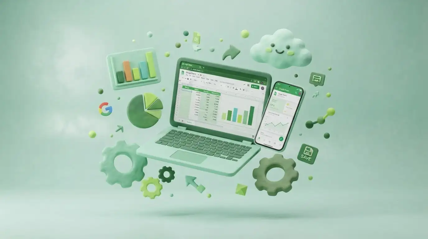 Google Sheets quản lý nội dung