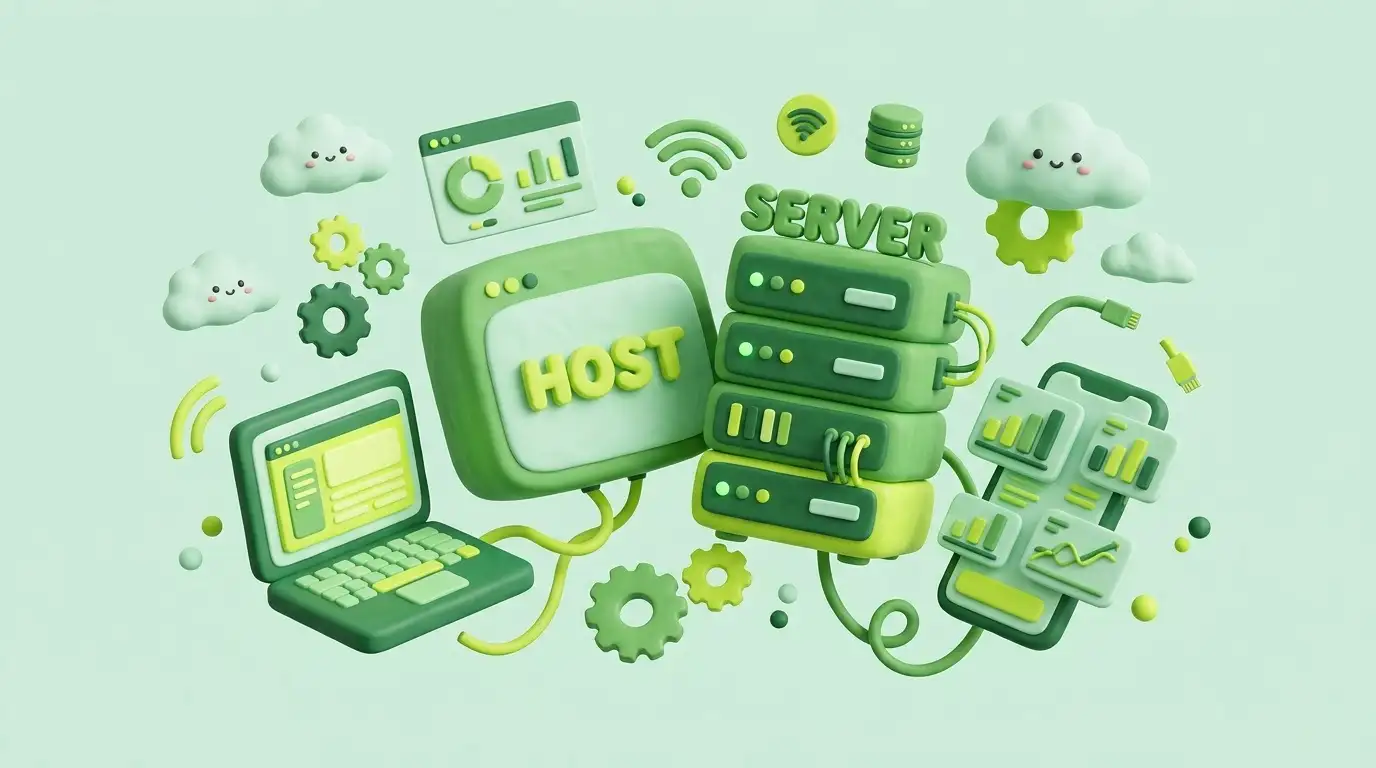Host và Server phân biệt chi tiết bản chất hạ tầng máy chủ và lưu trữ