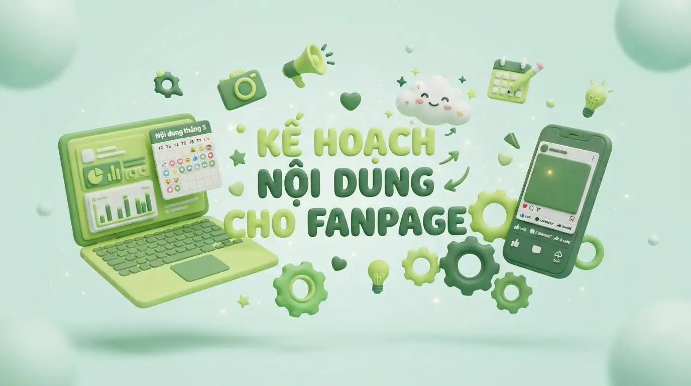 Kế Hoạch Nội Dung Cho Fanpage chuẩn hiệu suất