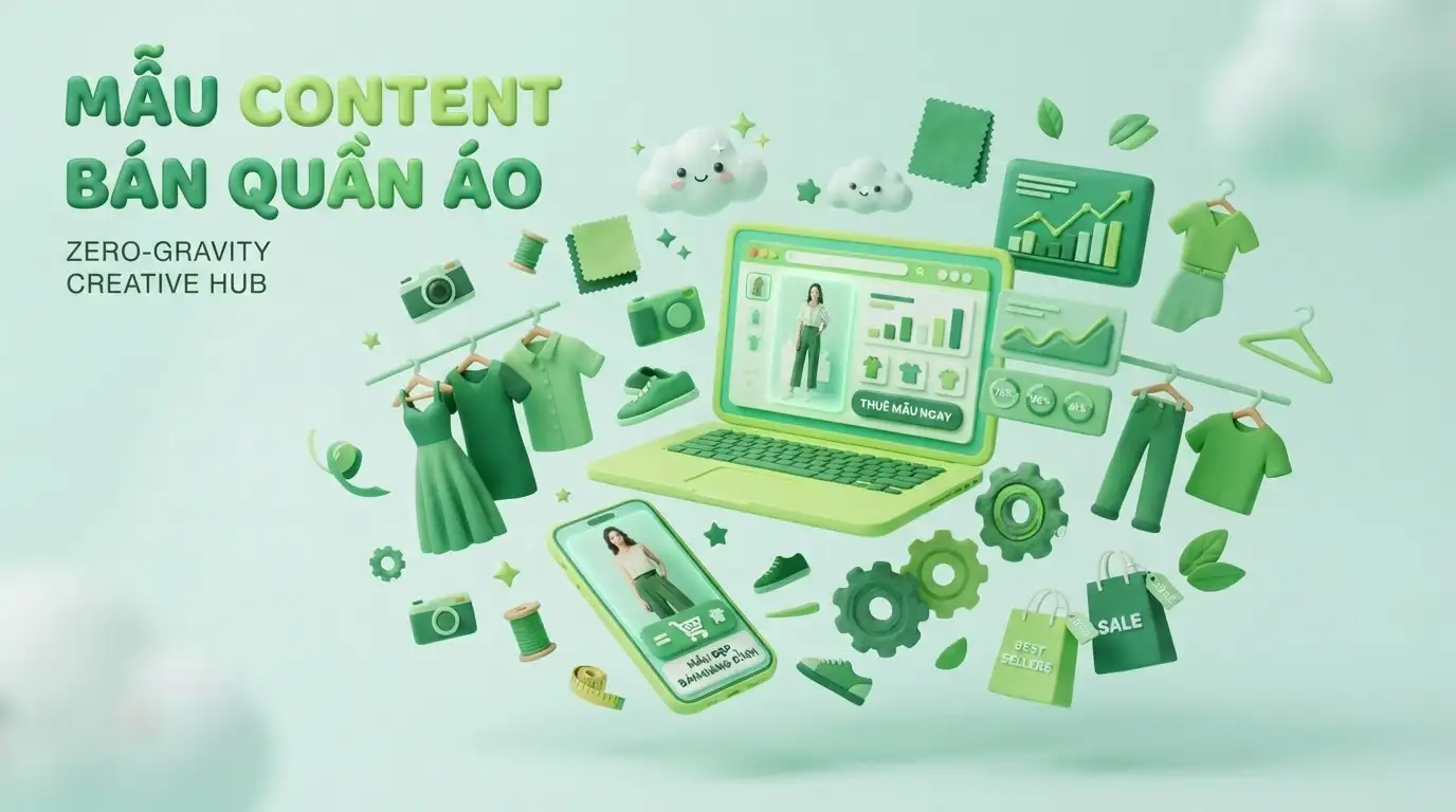 Mẫu Content Bán Quần Áo