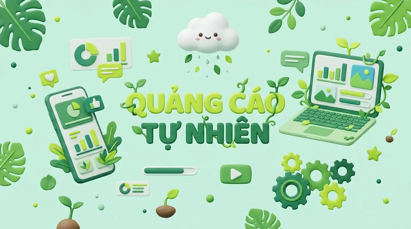 Thao tác cấu hình chiến dịch quảng cáo tự nhiên theo tiêu chuẩn SOP