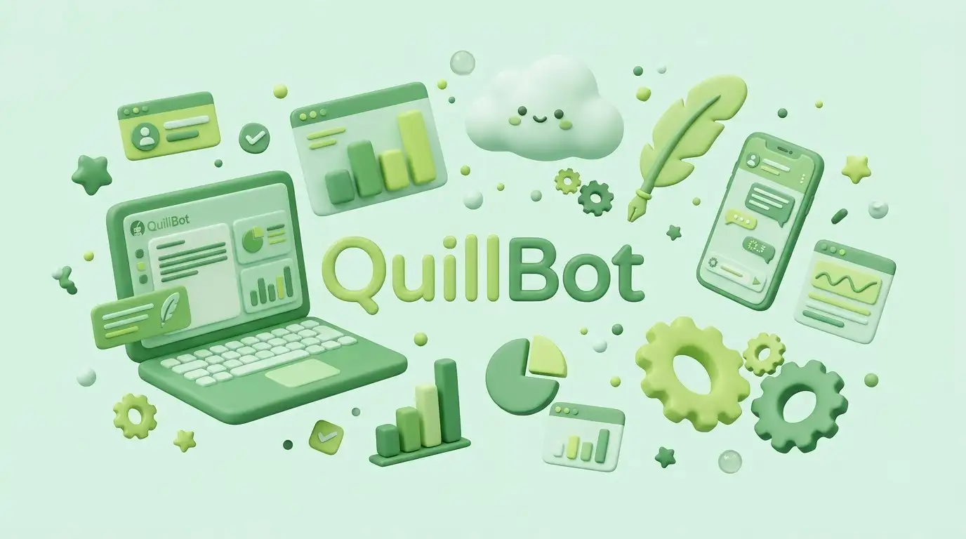 Giao diện QuillBot hướng dẫn viết lại đoạn văn