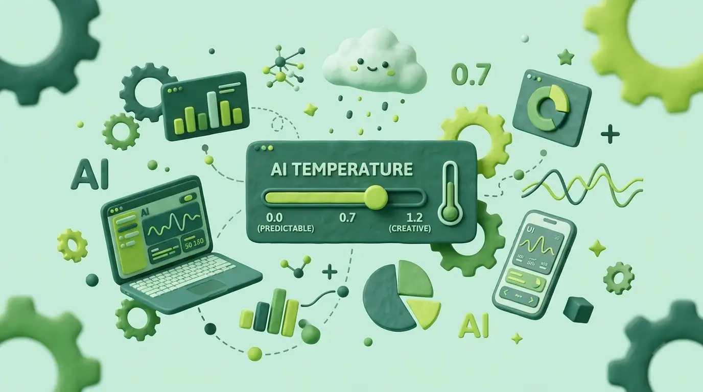 Phân biệt thiết lập Temperature trong AI cao và thấp