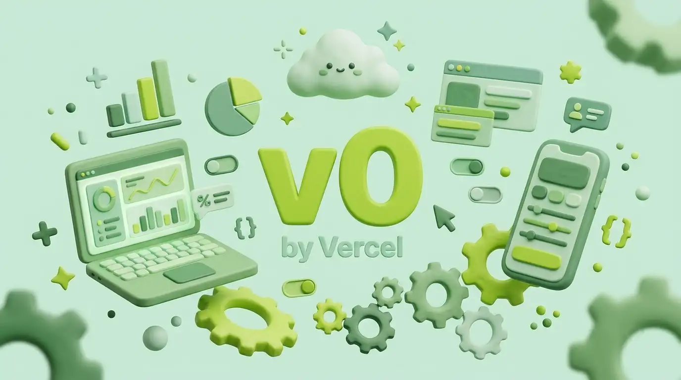 v0 by Vercel tính năng xem trước giao diện và sao chép mã nguồn